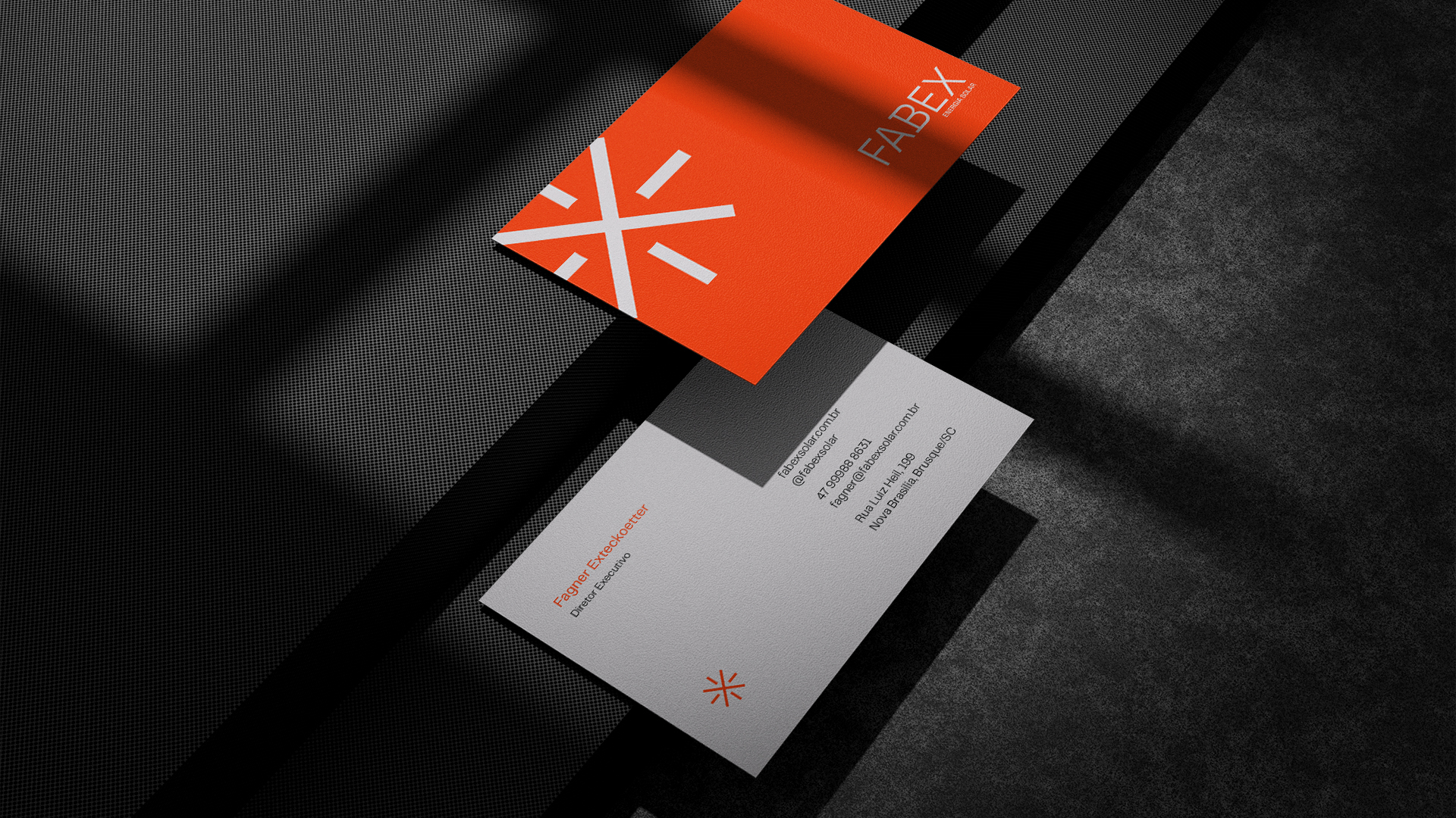 Projeto de identidade visual - Fabex Solar