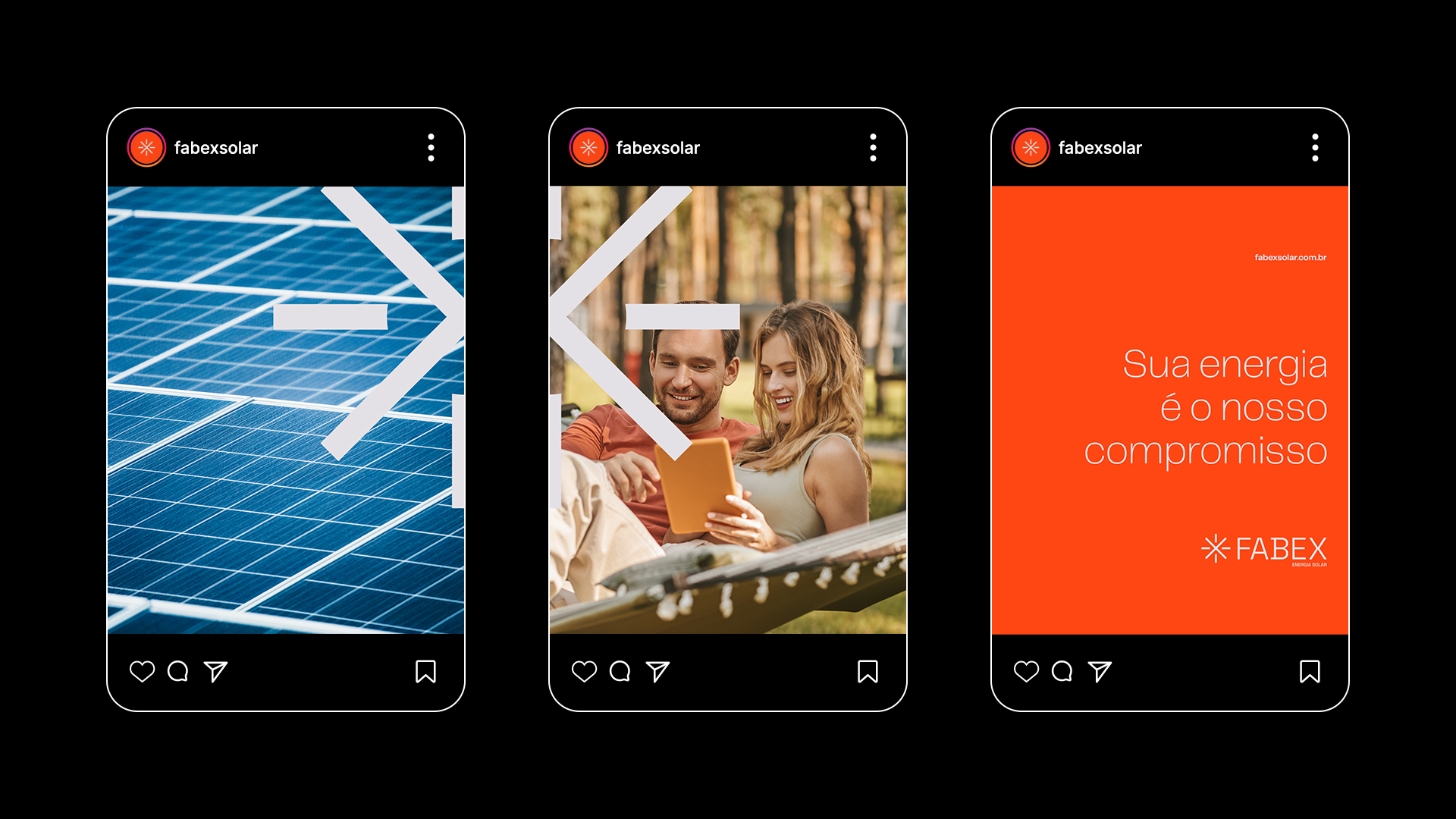Projeto de identidade visual - Fabex Solar